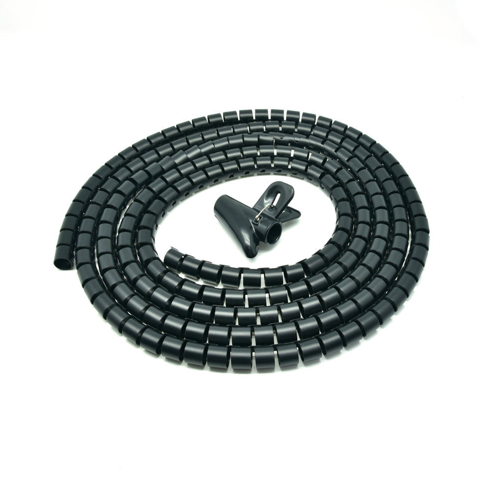 Spiral Cable Zip Wrap 15mm x 1.5m (0.6 Spiral Cable Zip Wrap 15mm x 1.5m (0.6